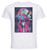 T-Shirt Unisex - White - Vaporwave 80s Style - Lupin III Characters