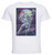 T-Shirt Unisex - White - Vaporwave 80s Style - Jojo's Bizarre Adventure - Stardust Crusaders - The World