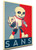Poster - Propaganda - Smash Bros x Undertale - Sans