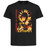 T-Shirt Unisex Black Japanese Style - Genshin Impact - Xinyan