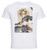 T-Shirt Unisex White Videogame - Genshin Impact - Gorou