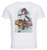 T-Shirt Unisex White Videogame - Genshin Impact - Shikanoin Heizou