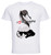 T-Shirt White - Black Ink Waifu - Fairy Tail - Erza Scarlet - PE0393