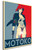 Poster Propaganda Ghost in the Shell Motoko C