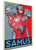 Poster - Propaganda - Smash Bros - Samus Aran variant 2
