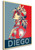 Poster - Propaganda - Jojo's Bizzarre Adventure - Diego Brando variant Poster - Propaganda - Jojo's Bizzarre Adventure - Diego Brando variant