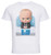 T-shirt Unisex - White - Baby Boss Playbill