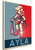 Poster - Propaganda - Pixel Art - Chrono Trigger - Ayla