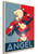 Poster - Propaganda - Pixel Art - King of Fighters - Angel B