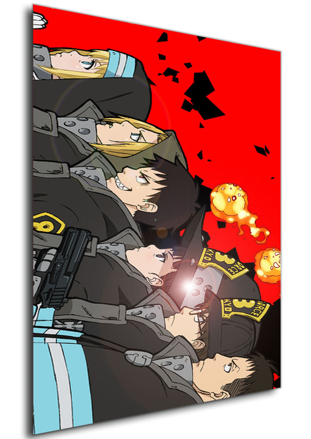 Poster - Anime - Fire Force - A - Propaganda World