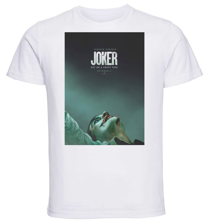 T-shirt Unisex - White - Joker Playbill