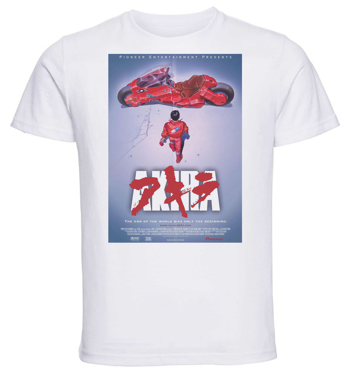 T-shirt Unisex - White - Playbill Film - Akira