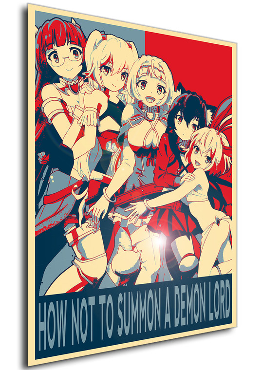 Poster - Propaganda - How Not to Summon a Demon Lord - Isekaimaou - Characters V