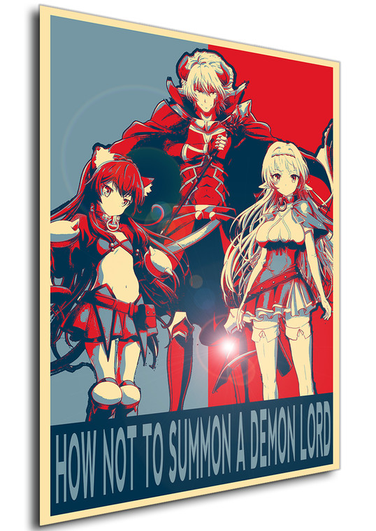 Poster - Propaganda - How Not to Summon a Demon Lord - Isekaimaou - Characters