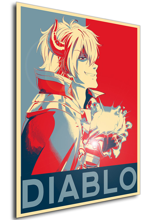 Poster - Propaganda - How Not to Summon a Demon Lord - Isekaimaou - Diablo V