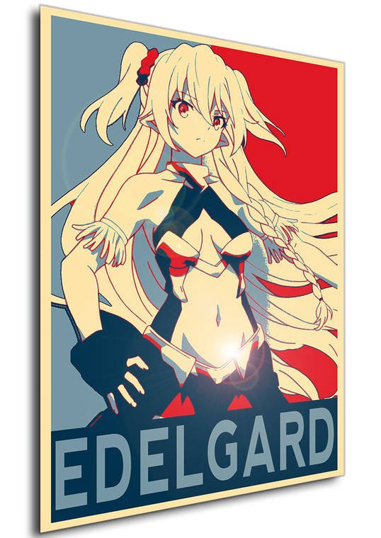 Poster - Propaganda - How Not to Summon a Demon Lord - Isekaimaou - Edelgard