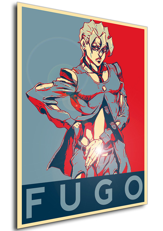 Poster - Propaganda - Jojo's Bizarre Adventure - Vento Aureo - Fugo Pannacotta V