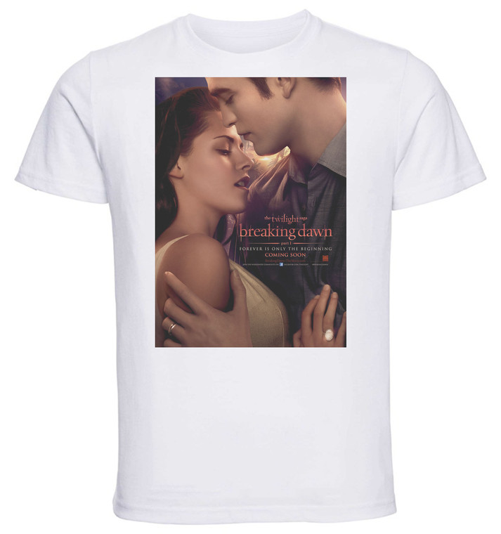 T-shirt Unisex - White - Playbill Film - Twilight 4