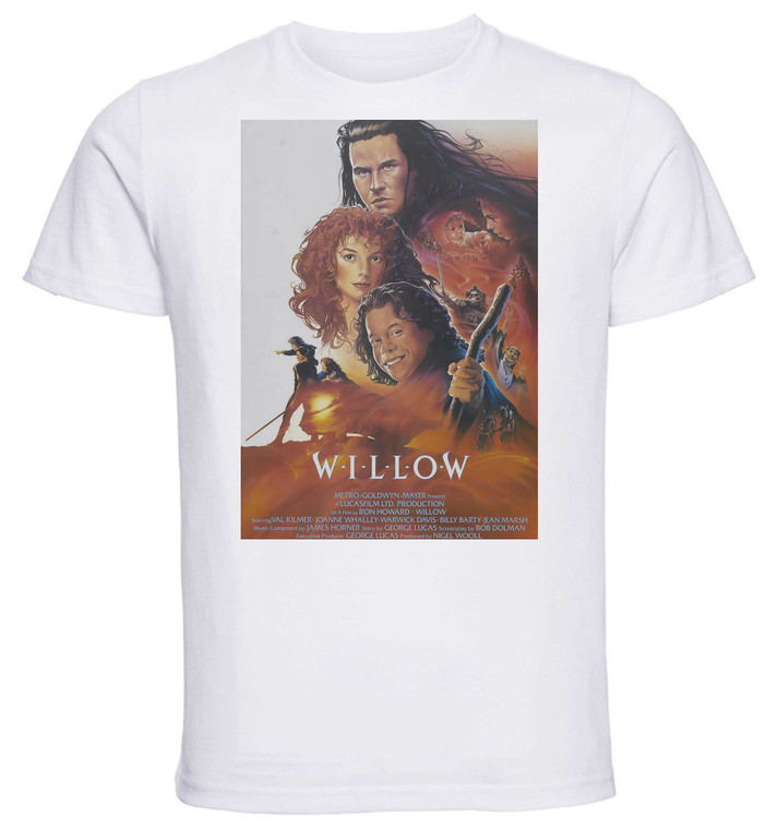 T-shirt Unisex - White - Playbill Film - Willow