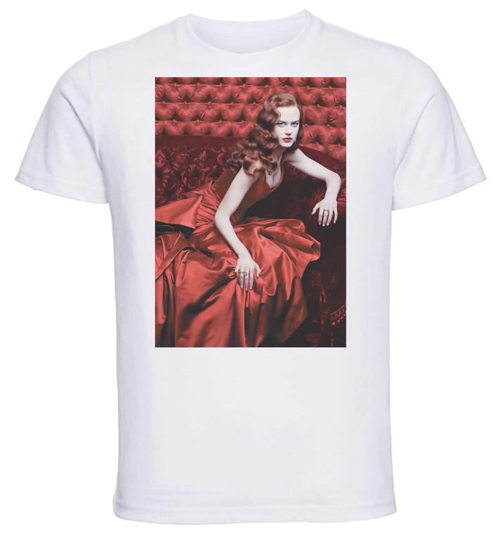 T-shirt Unisex - White - Moulin Rouge Satin