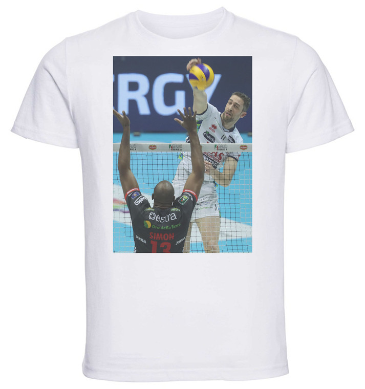 T-shirt Unisex - White - Pallavolo - Davide Candellaro