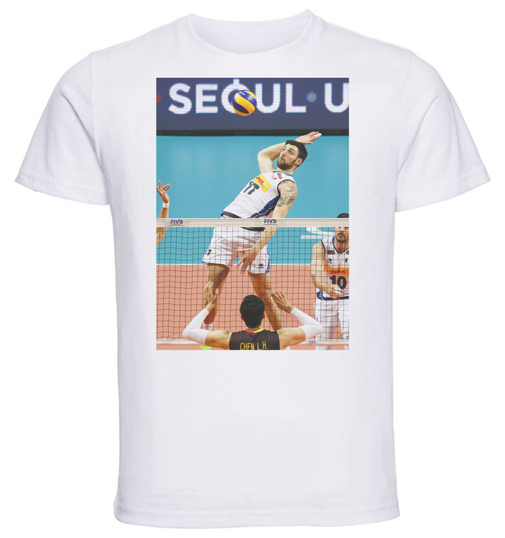 T-shirt Unisex - White - Pallavolo - Simone Anzani