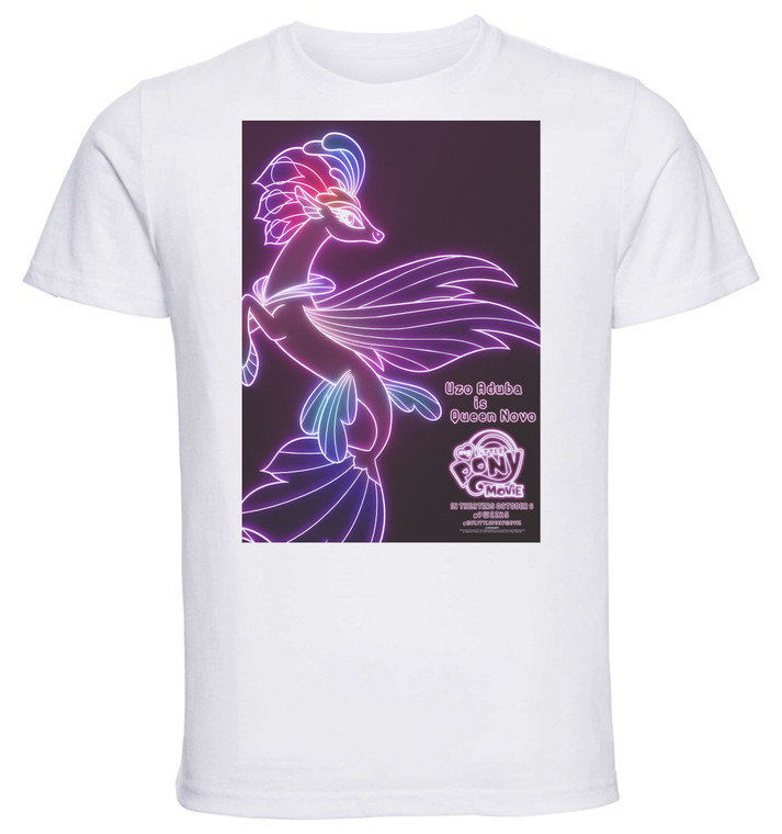 T-shirt Unisex - White - Queen Novo My Little Pony