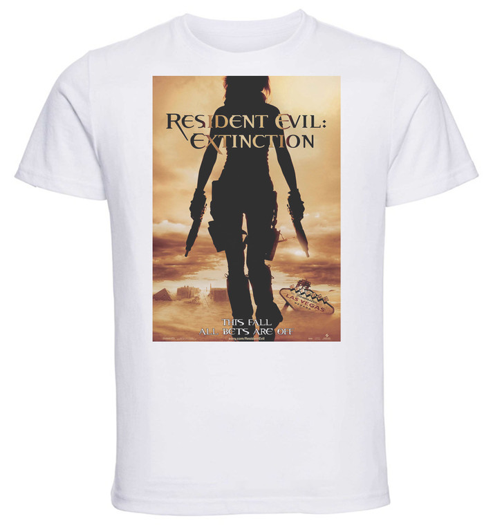 T-shirt Unisex - White - Resident Evil Extinction