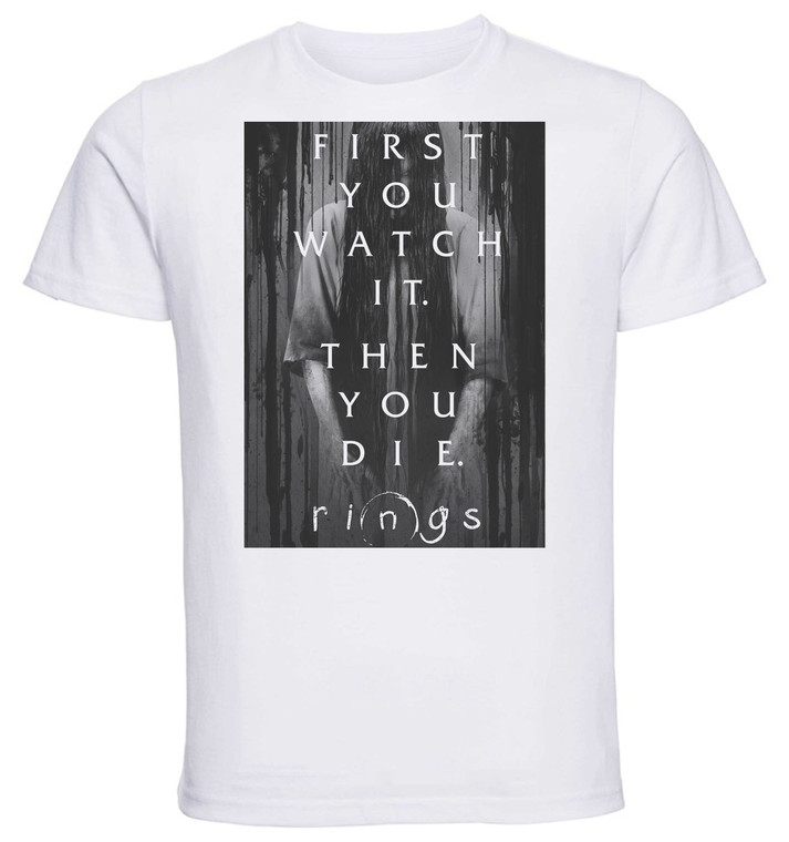 T-shirt Unisex - White - Rings Playbill B