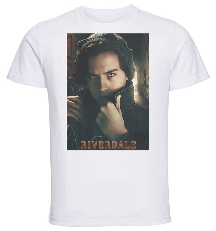 T-shirt Unisex - White - Riverdale - Stagione 2 Jughead