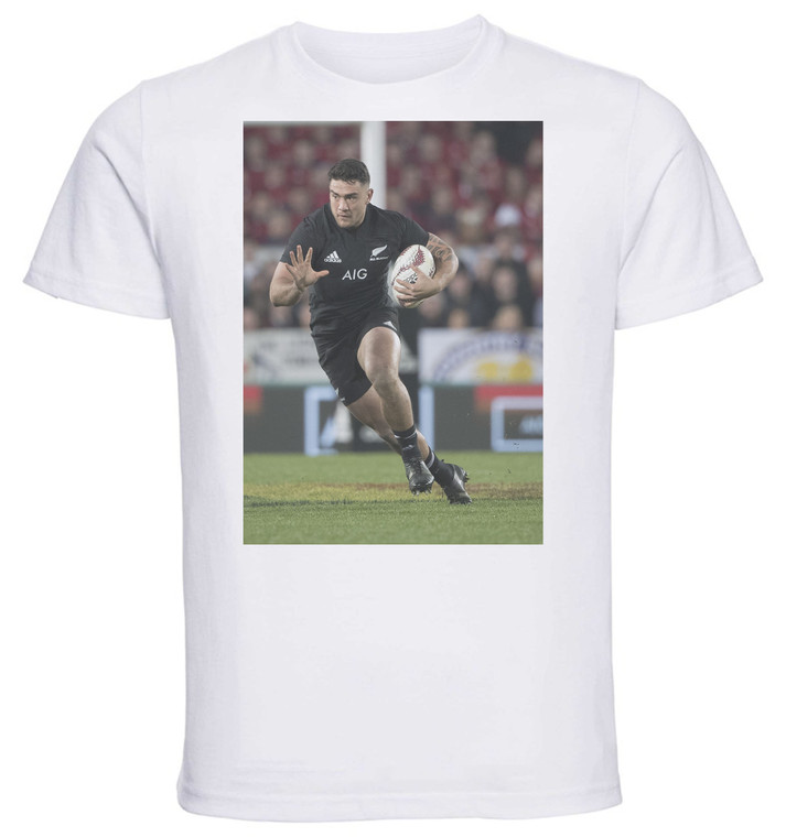 T-shirt Unisex - White - Rugby - Codie Taylor