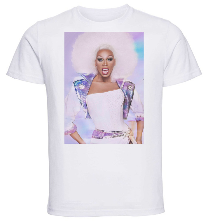 T-shirt Unisex - White - Rupaul Drag Race A