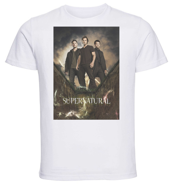 T-shirt Unisex - White - TV Series - Supernatural