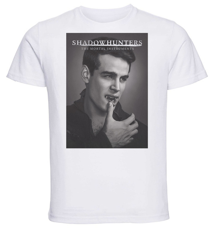 T-shirt Unisex - White - Shadowhunters Simon