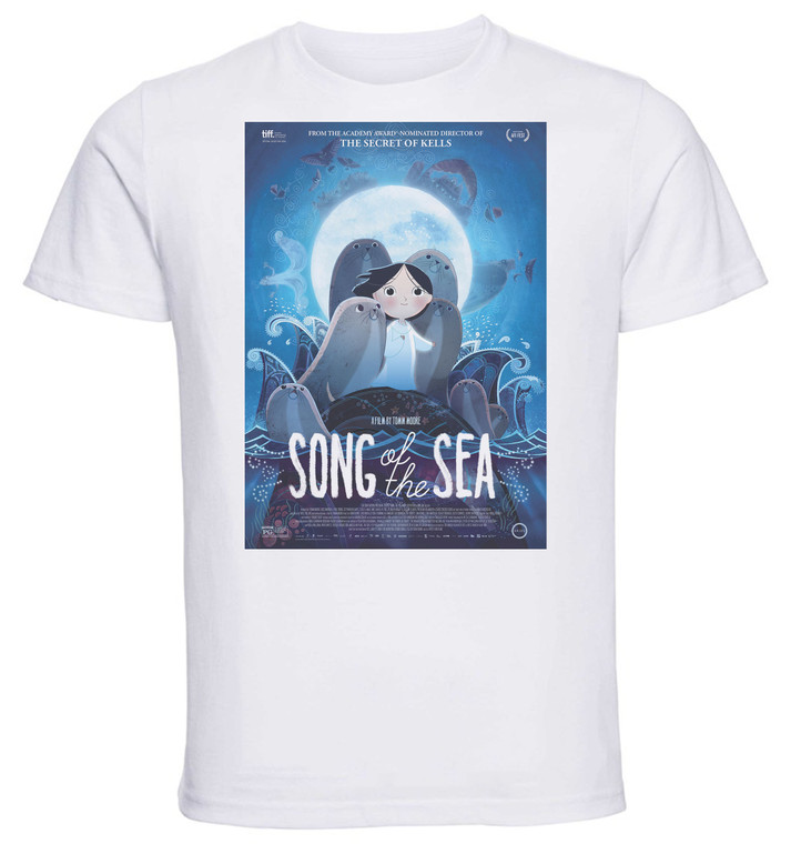T-shirt Unisex - White - Song Of The Sea Playbill