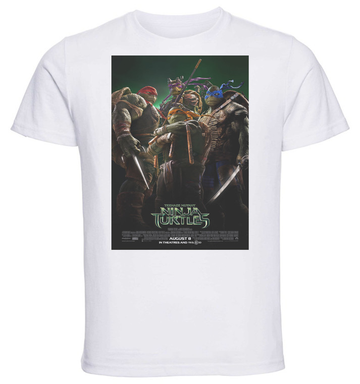 T-shirt Unisex - White - Teenage Mutant Ninja Turtles (2014)