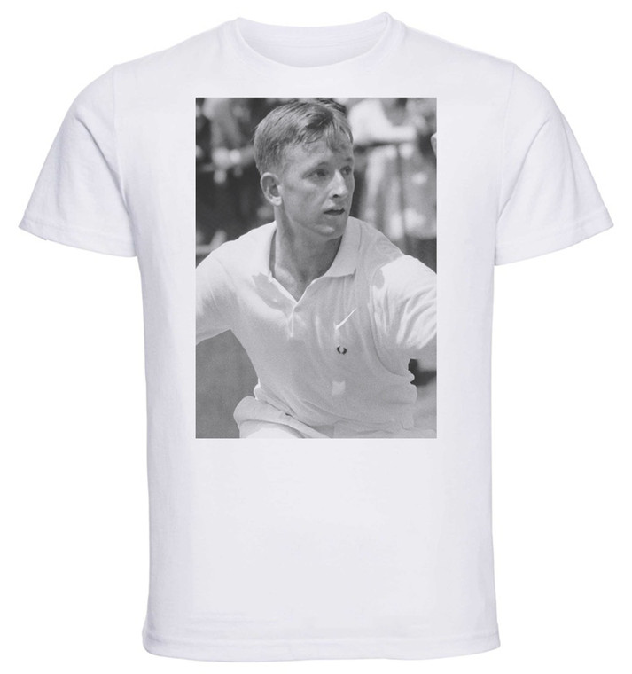 T-shirt Unisex - White - Tennis - Rod Laver