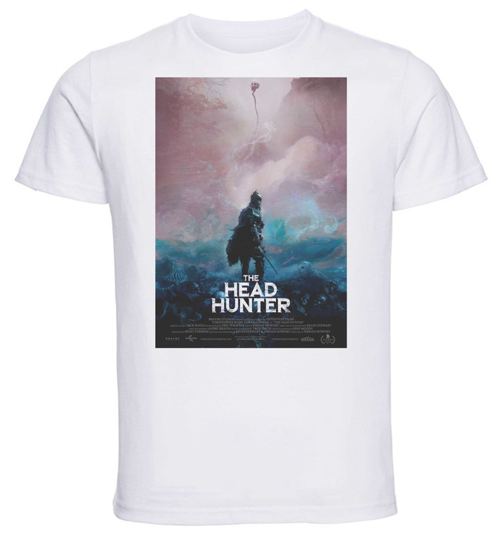 T-shirt Unisex - White - The Head Hunter Playbill