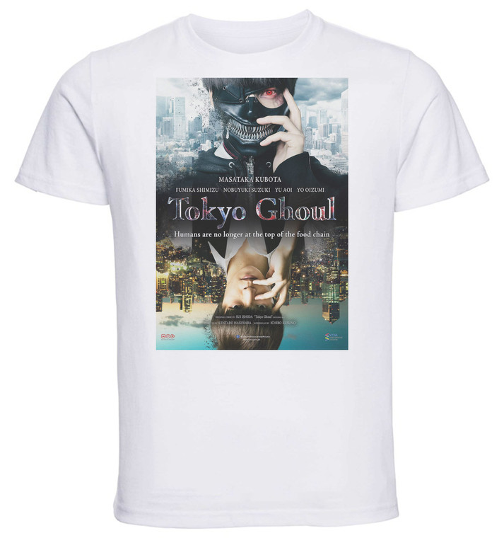 T-shirt Unisex - White - Tokyo Ghoul Playbill