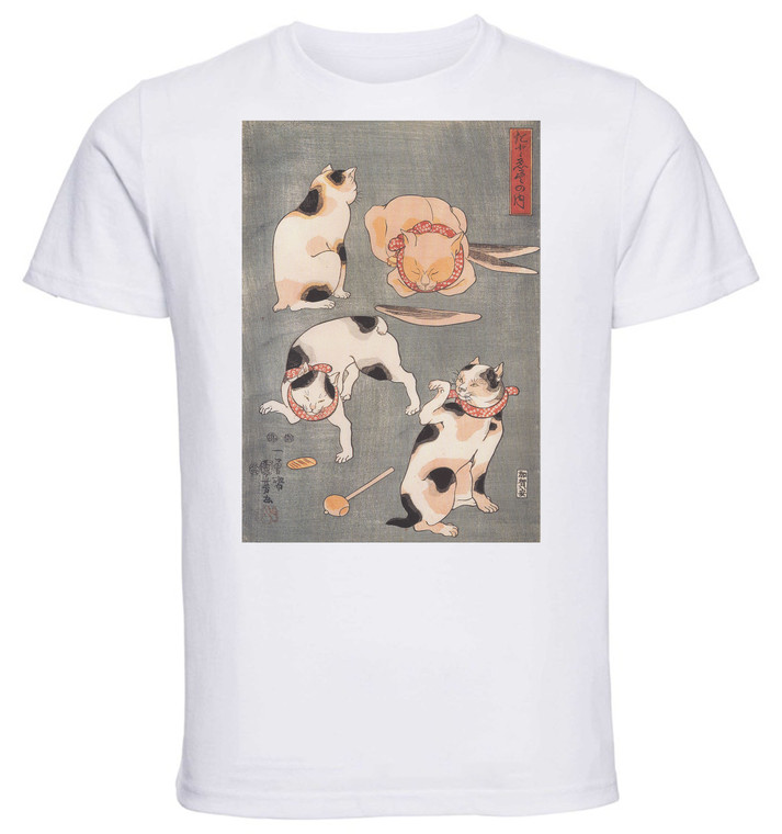 T-shirt Unisex - White - Ukiyo-e - Kuniyoshi - 15