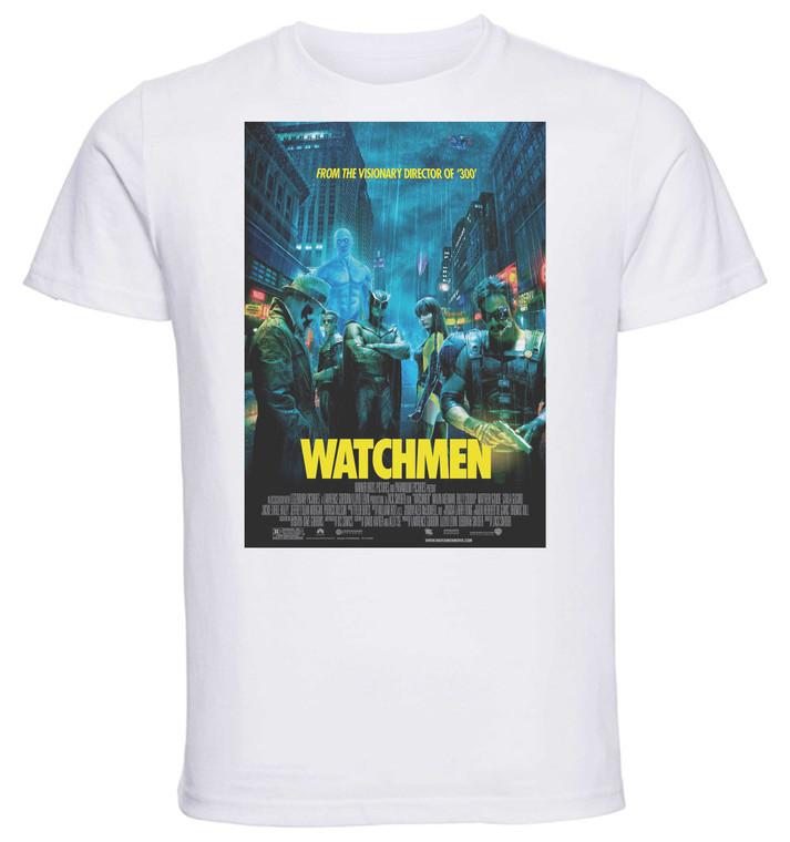 T-shirt Unisex - White - Watchmen Playbill