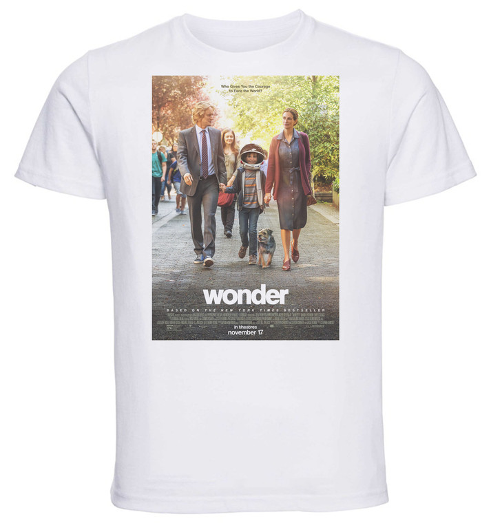 T-shirt Unisex - White - Wonder Playbill