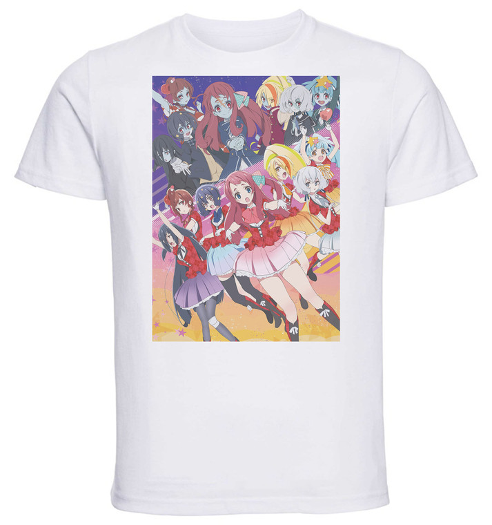 T-shirt Unisex - White - Zombieland Saga Characters