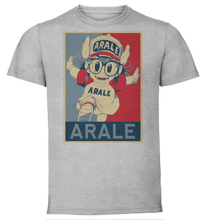 T-Shirt Unisex - Grey - Propaganda - Dr. Slump - Arale