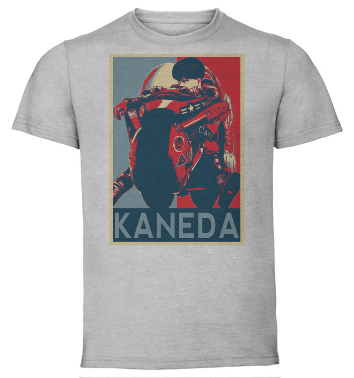T-Shirt Unisex - Grey - Propaganda - Akira - Kaneda