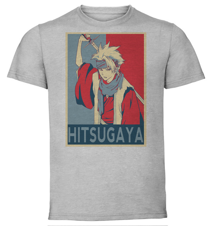 T-Shirt Unisex - Grey - Propaganda - Bleach - Hitsugaya