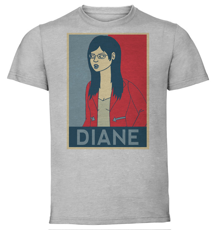 T-Shirt Unisex - Grey - Propaganda - Bojack - Diane