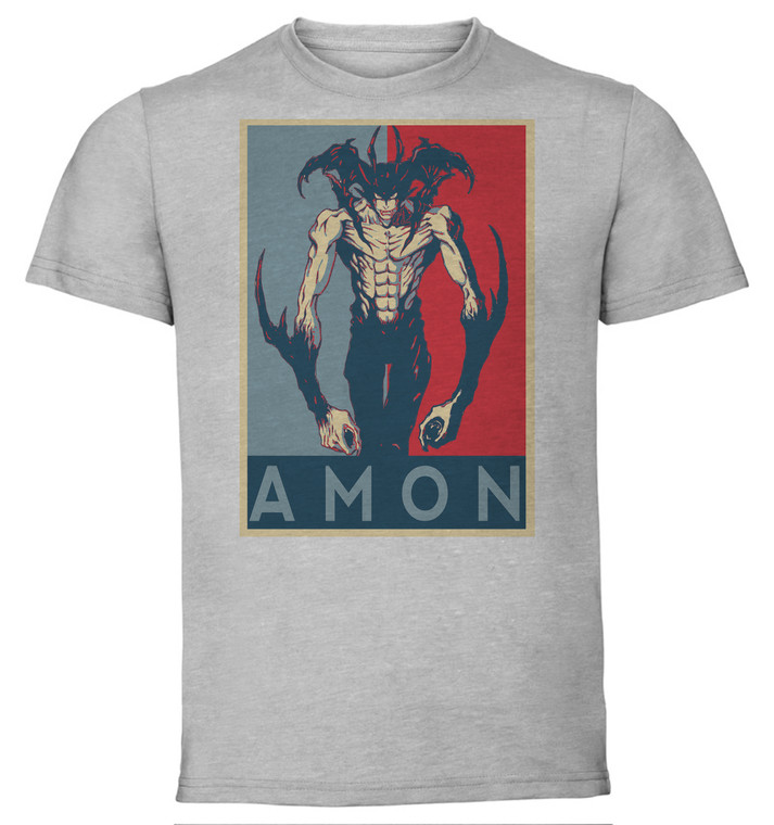T-Shirt Unisex - Grey - Propaganda - Apocalypse of Devilman - Amon Variant