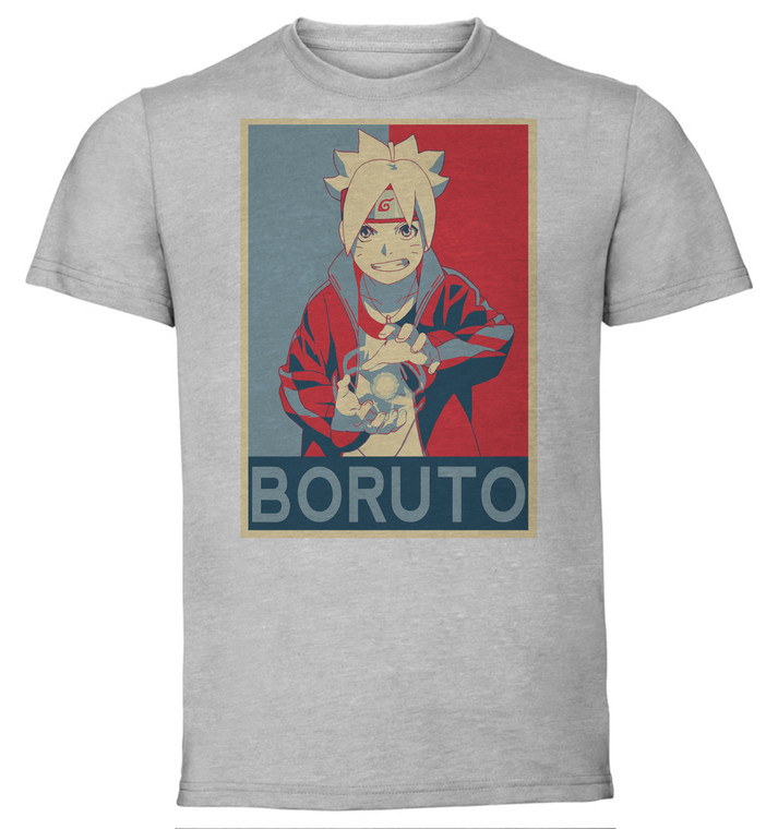 T-Shirt Unisex - Grey - Propaganda - Boruto - Boruto