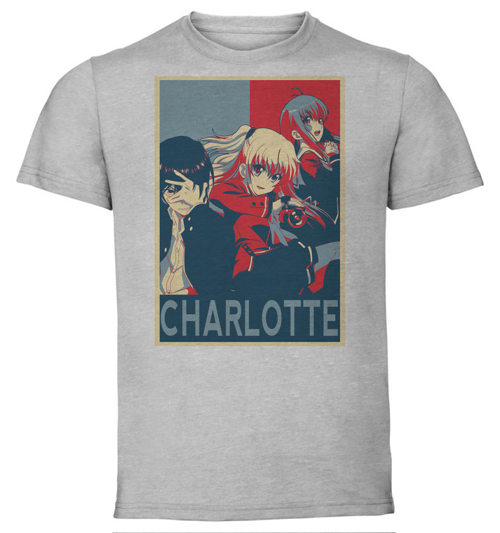 T-Shirt Unisex - Grey - Propaganda - Charlotte - Characters